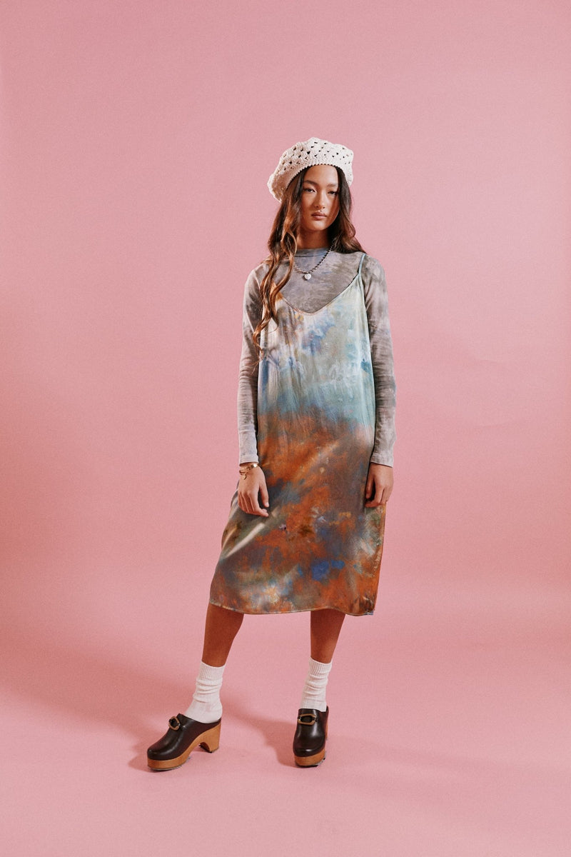 Jules Slip Dress in Zermatt – riverside tool & dye
