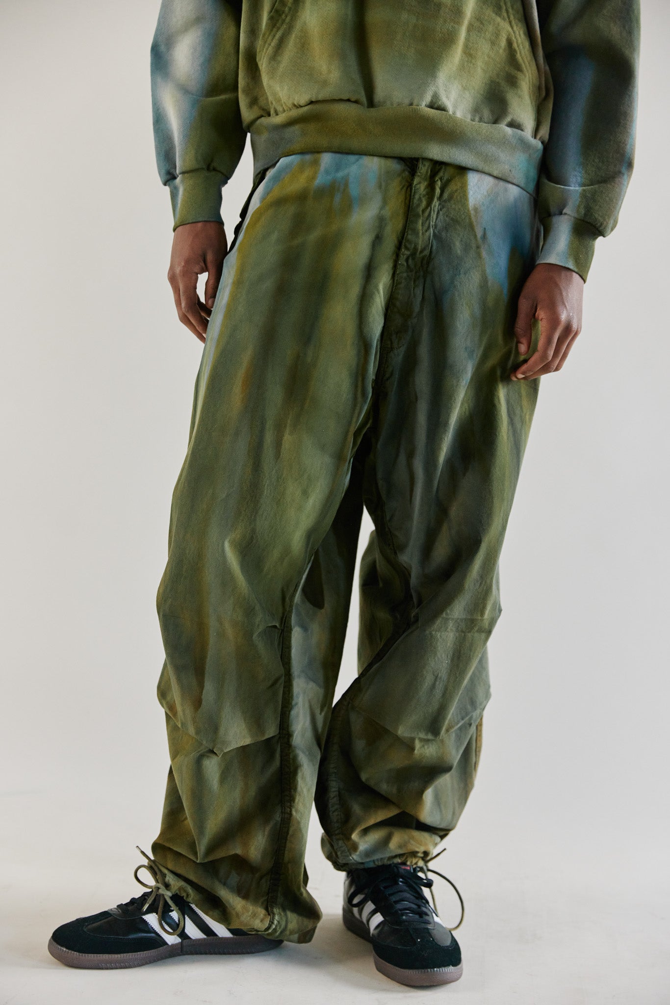 WV PROJECT正規品★24SS★Cotton dyeing parachute pants Wind Pants – riverside tool & dye