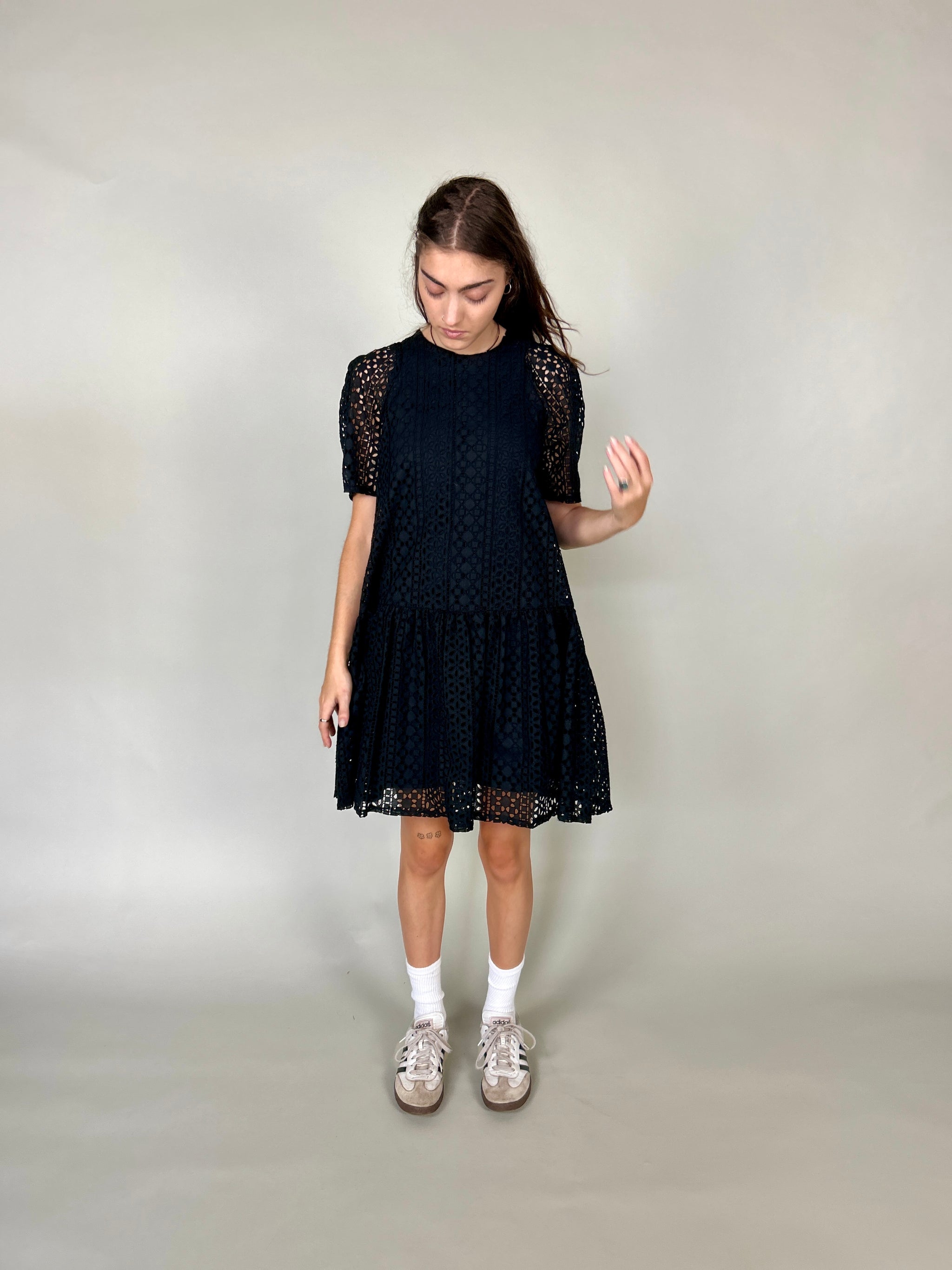 Belle Dress Cotton Embroidery