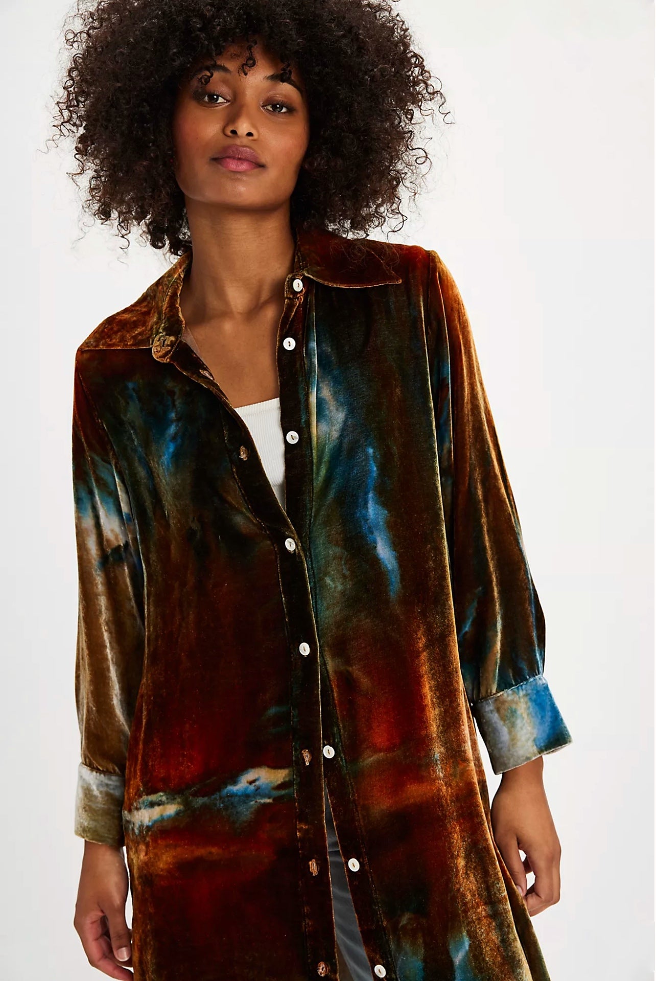 Velvet Maxi Top – riverside tool & dye