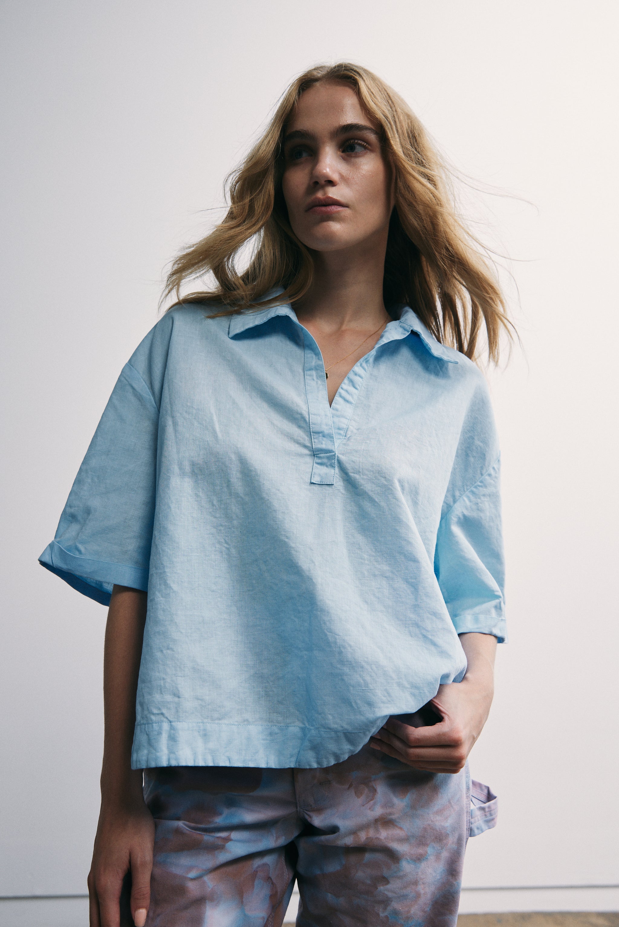 Linen Top - size s/m – riverside tool & dye