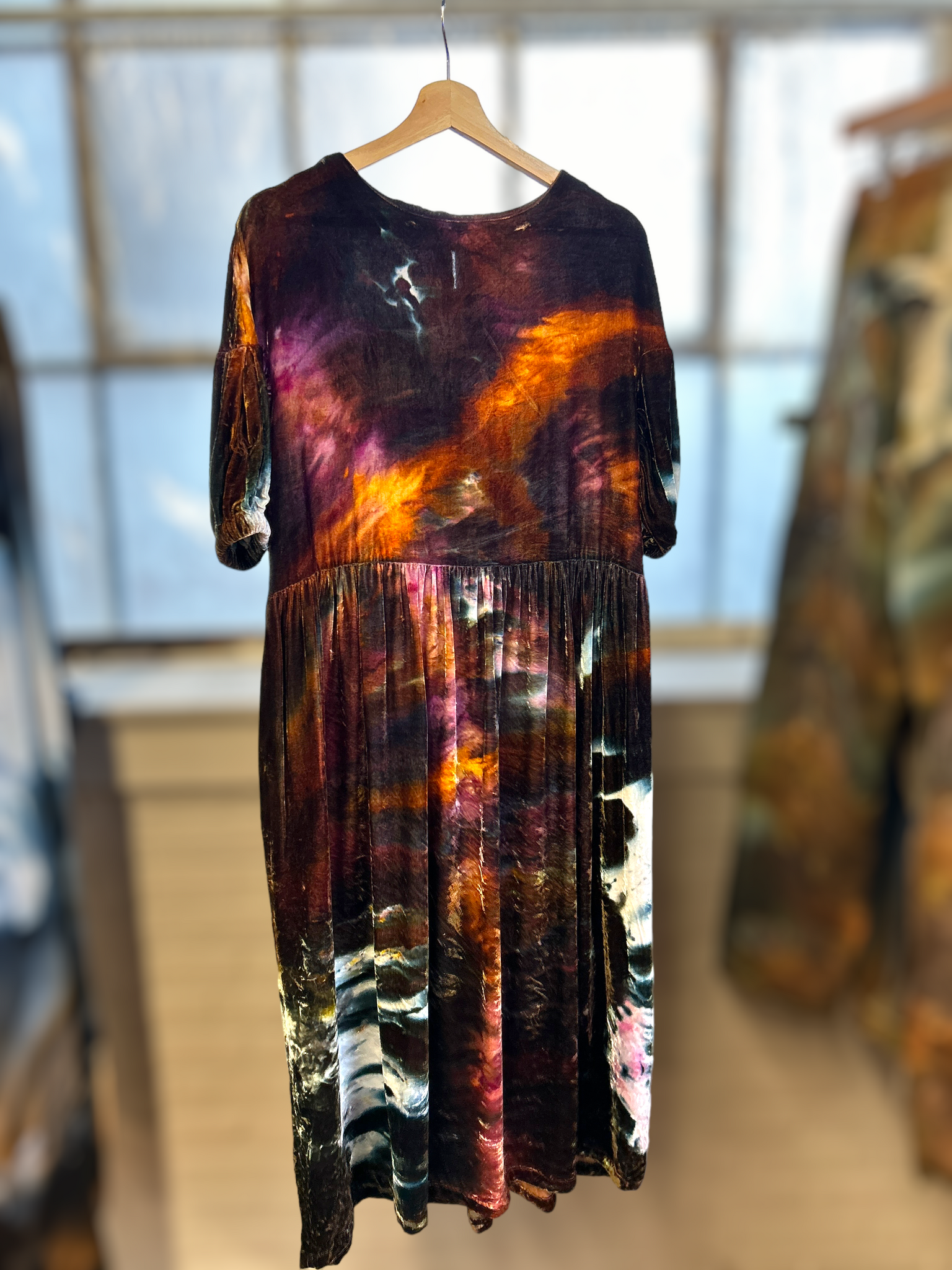 Sidney Dress in Velvet-size 2