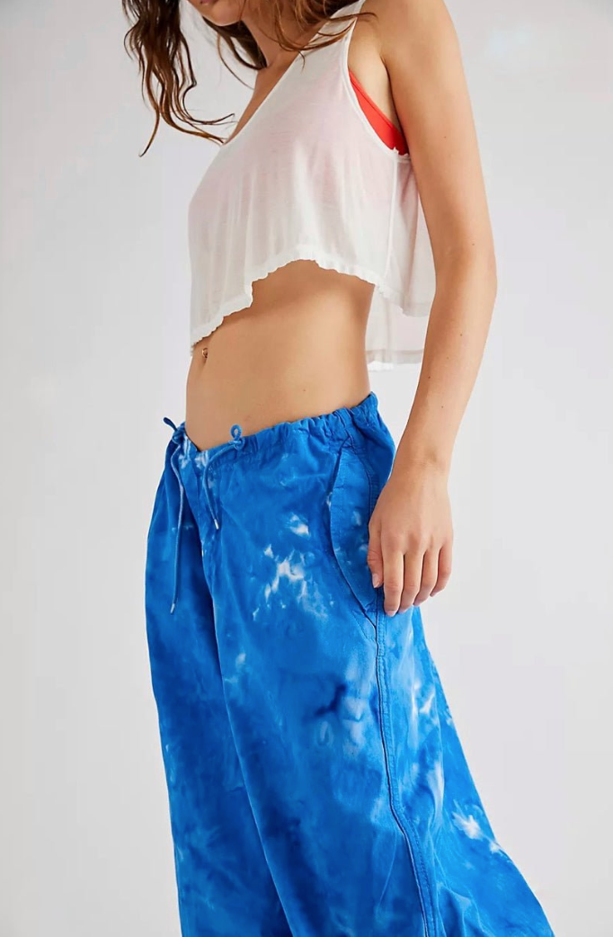 Parachute Pants in Ivory