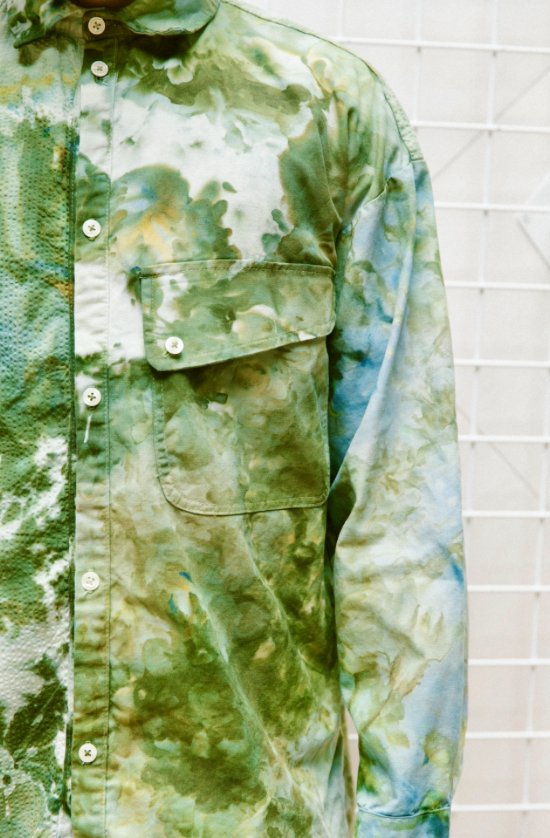 Paneled Utility Shirt - riverside tool & dye