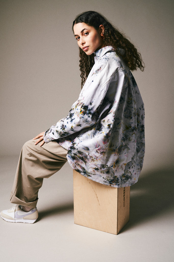 Paneled Utility Shirt - riverside tool & dye