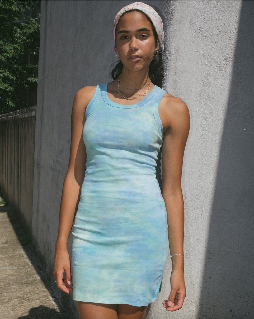 Racerback Dress in Seagrass - riverside tool & dye