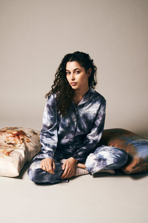 Silk Pajama Set - riverside tool & dye