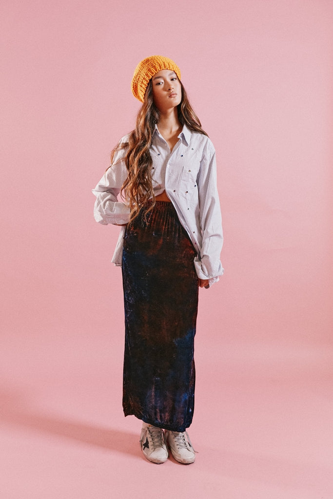 Velvet Skirt - riverside tool & dye