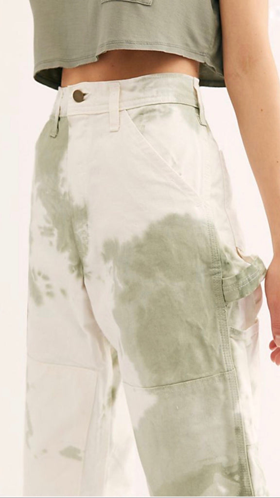 Painter's Pants in Sage - riverside tool & dye