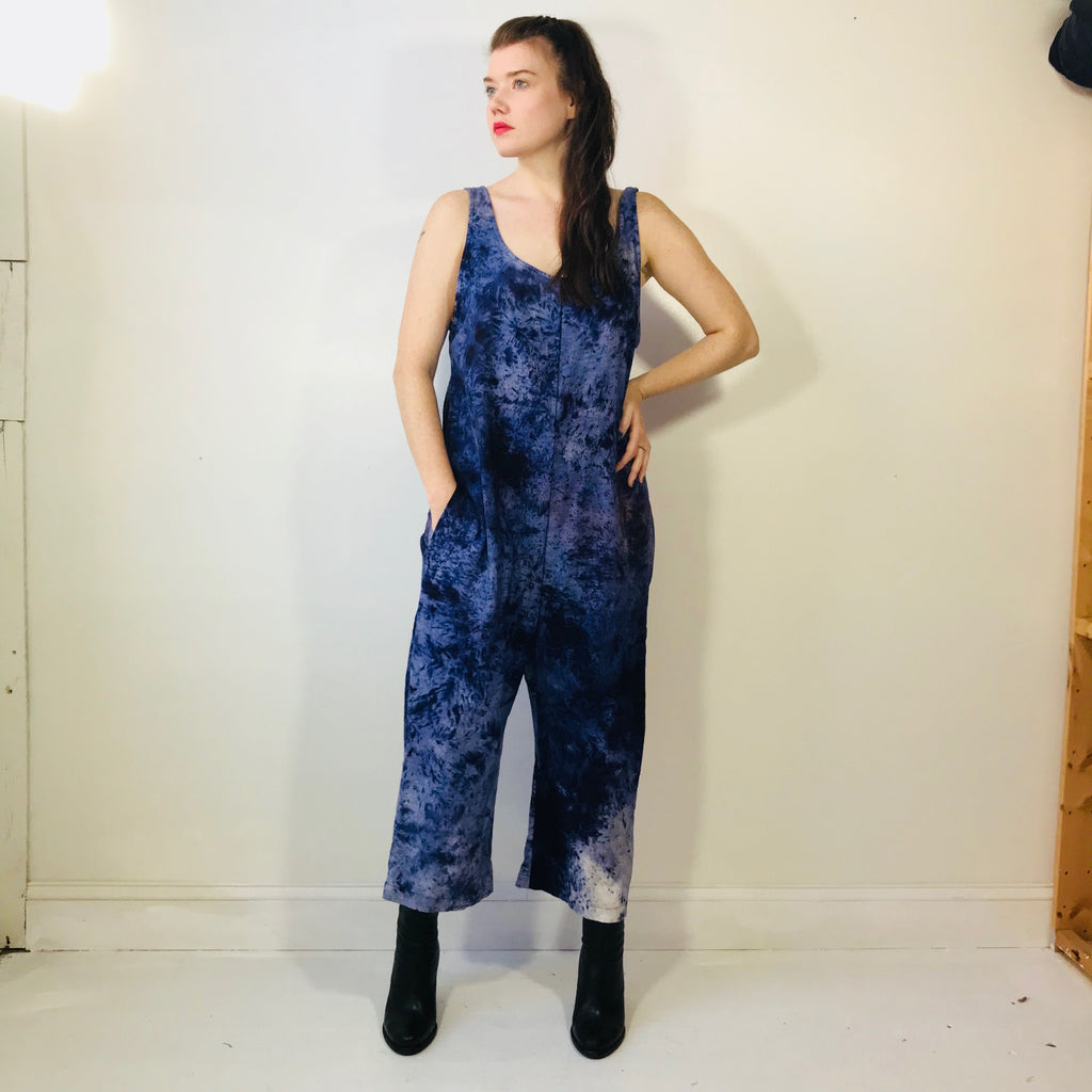 James Jumpsuit in Raw Silk - riverside tool & dye