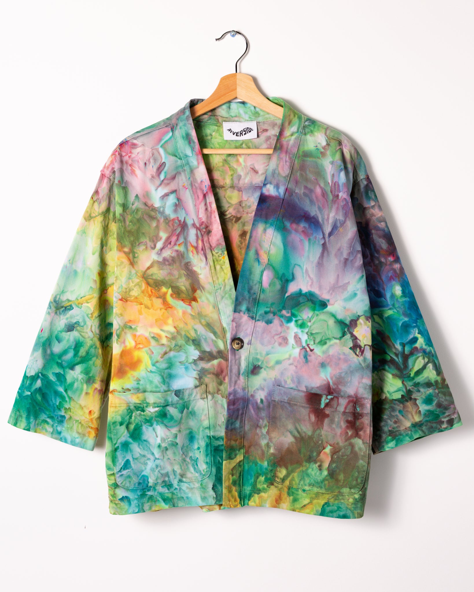 Kimono Coat in Marine - riverside tool & dye