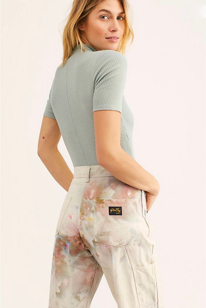 Painter's Pants in Ivory - riverside tool & dye