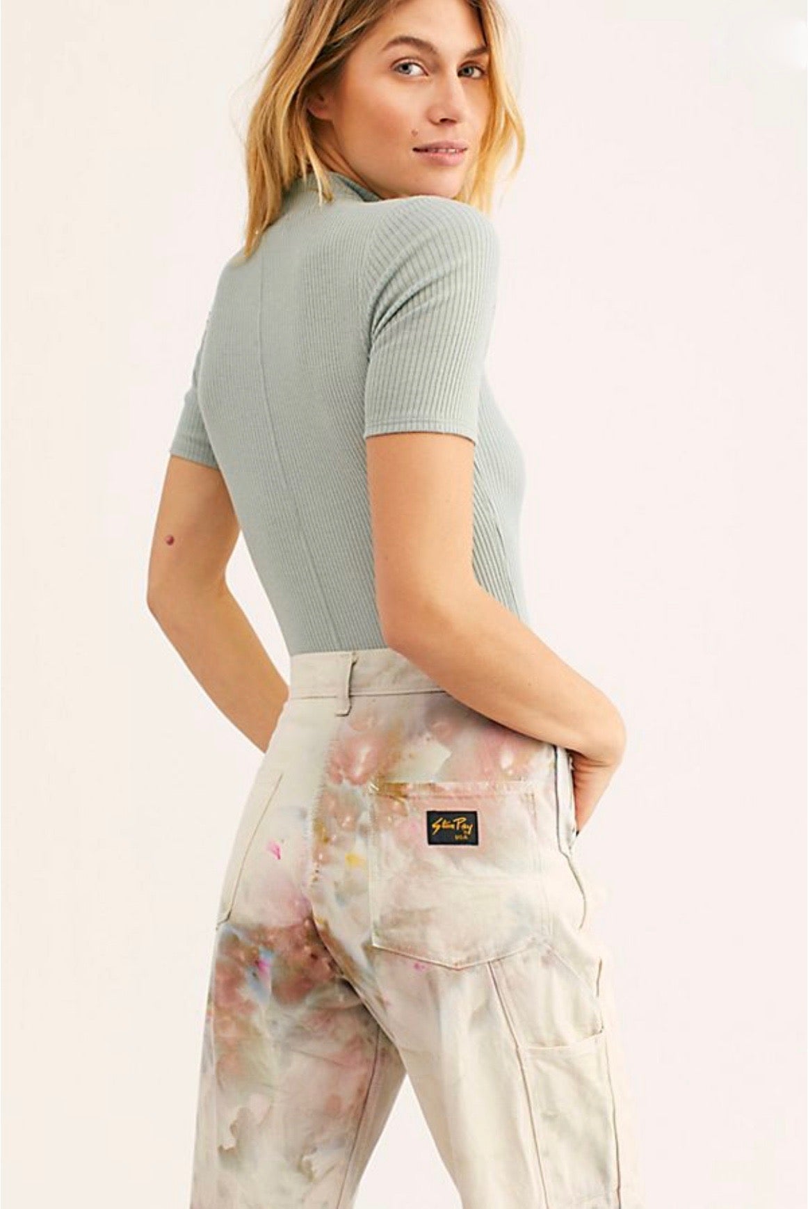 Painter's Pants in Ivory – riverside tool & dye