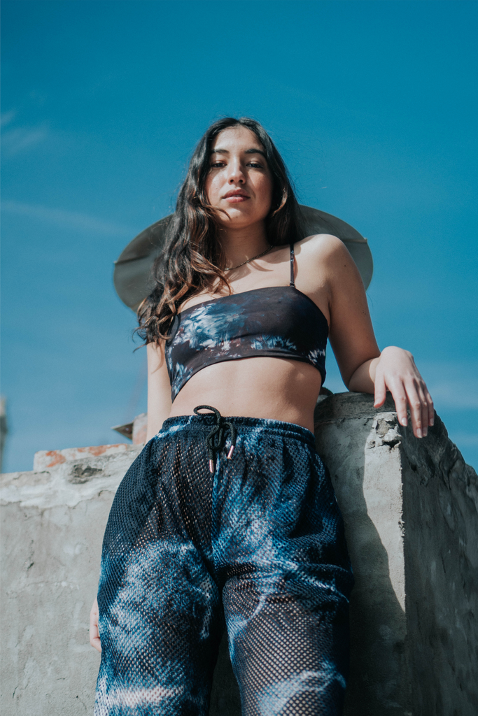 Net Joggers in Navy - riverside tool & dye