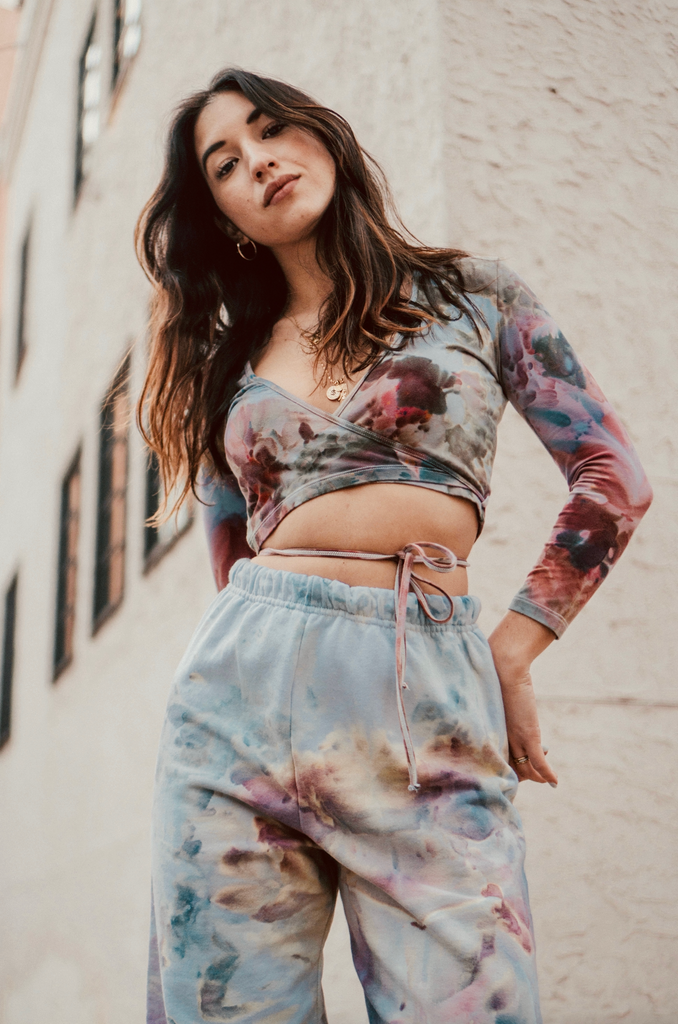 Sweatpants in Pastel - riverside tool & dye