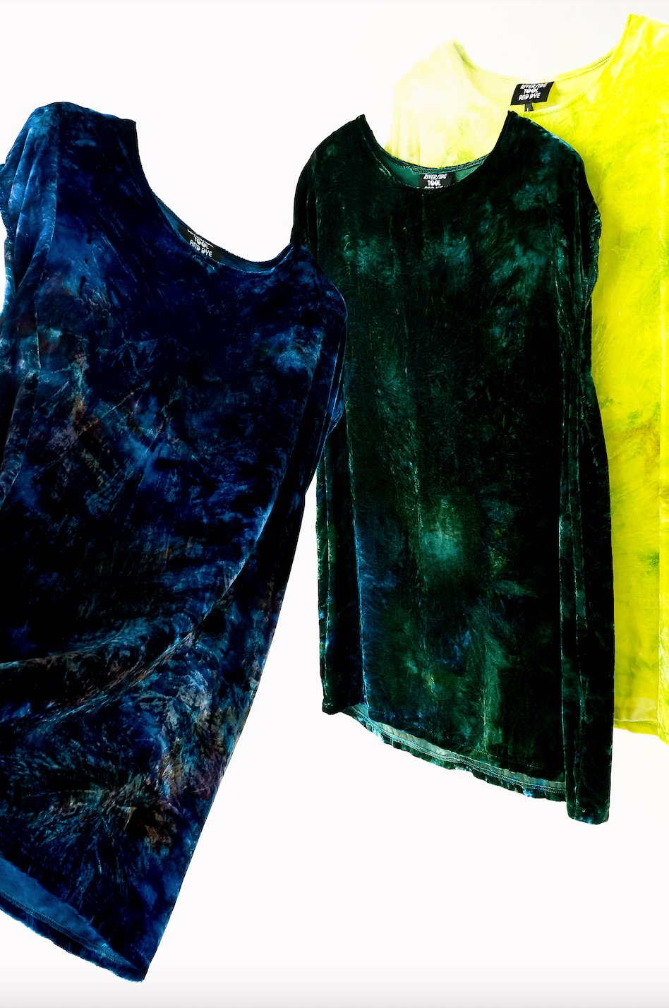 Box Dress in Velvet - riverside tool & dye