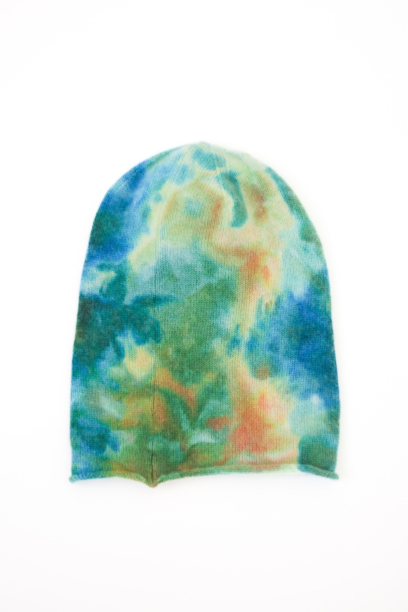 Cashmere Beanie in Marine - riverside tool & dye