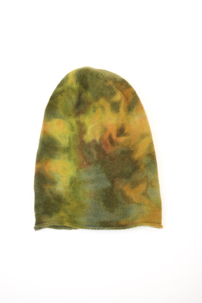 Cashmere Beanie in Olive - riverside tool & dye