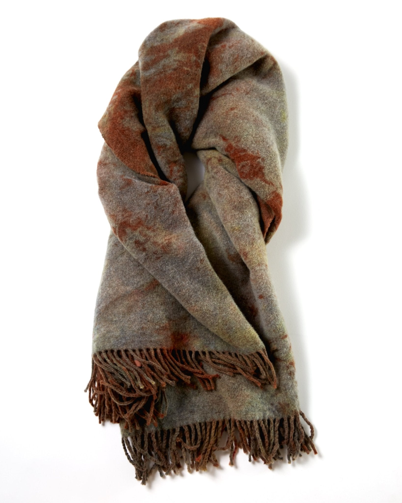 Cashmere Blanket Scarf in Ash - riverside tool & dye