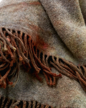 Cashmere Blanket Scarf in Ash - riverside tool & dye