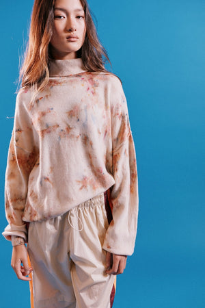 Cashmere Turtleneck in Lola - riverside tool & dye