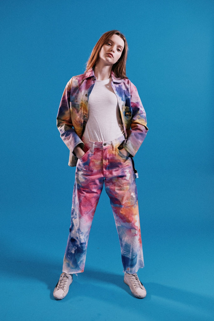 Chore Coat in Orchid - riverside tool & dye