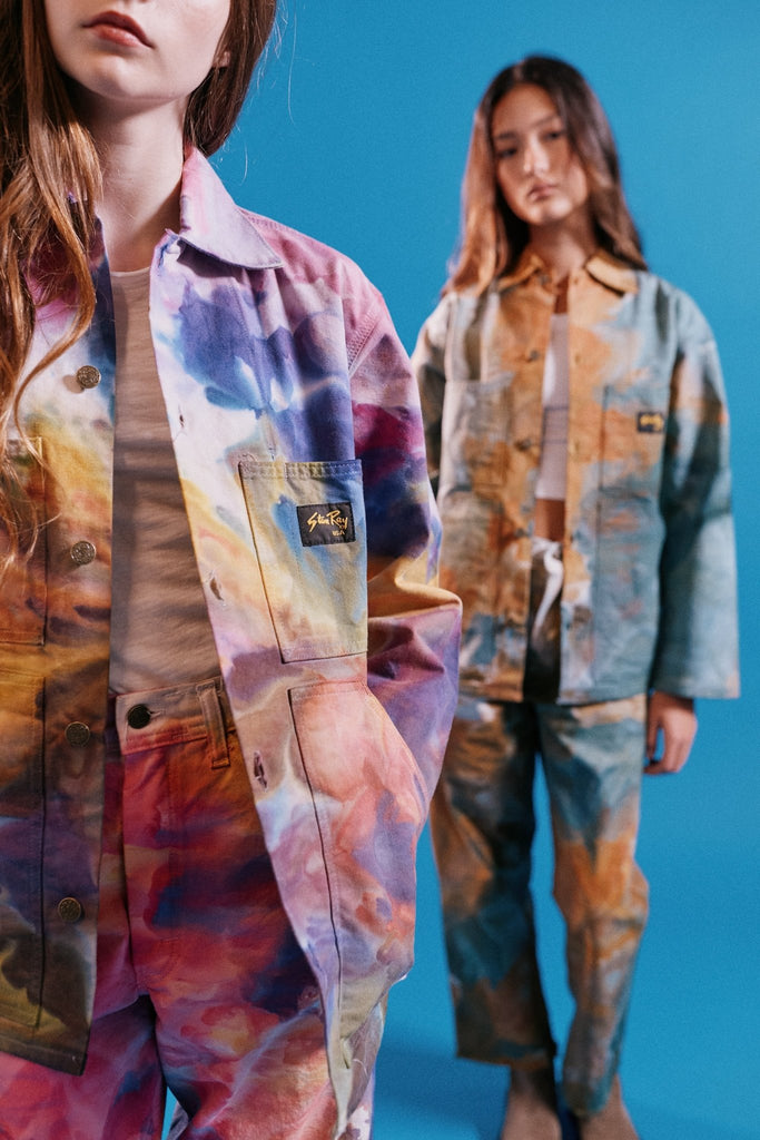 Chore Coat in Orchid - riverside tool & dye