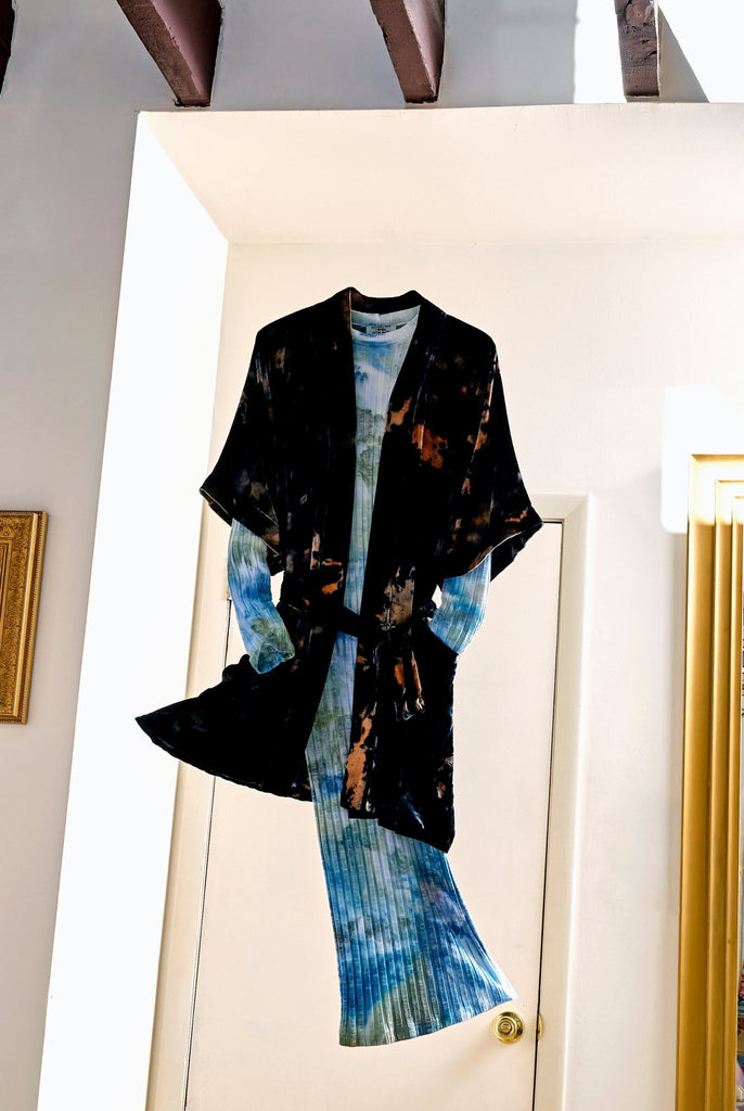 Cocoon Dress in Meadow - riverside tool & dye