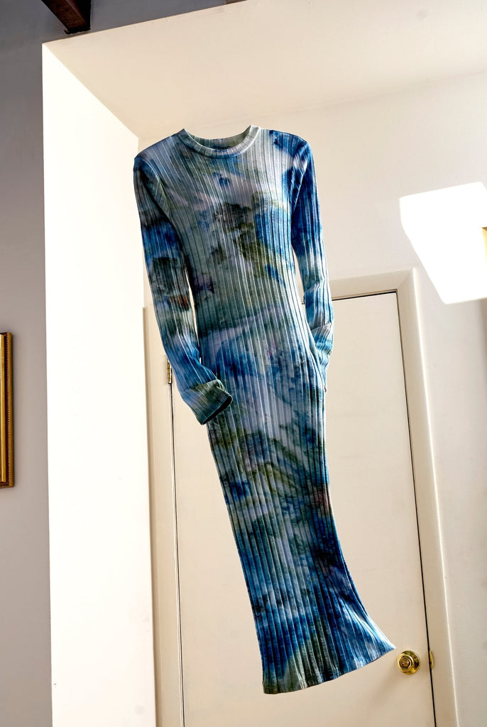 Cocoon Dress in Meadow - riverside tool & dye