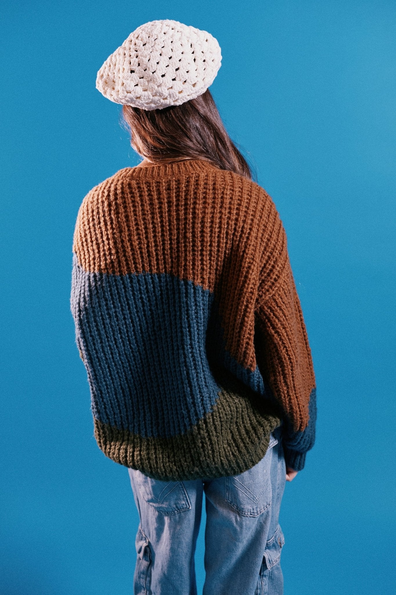 Colorblock Sweater - riverside tool & dye