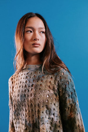 Cropped Sweater in Canyon - riverside tool & dye