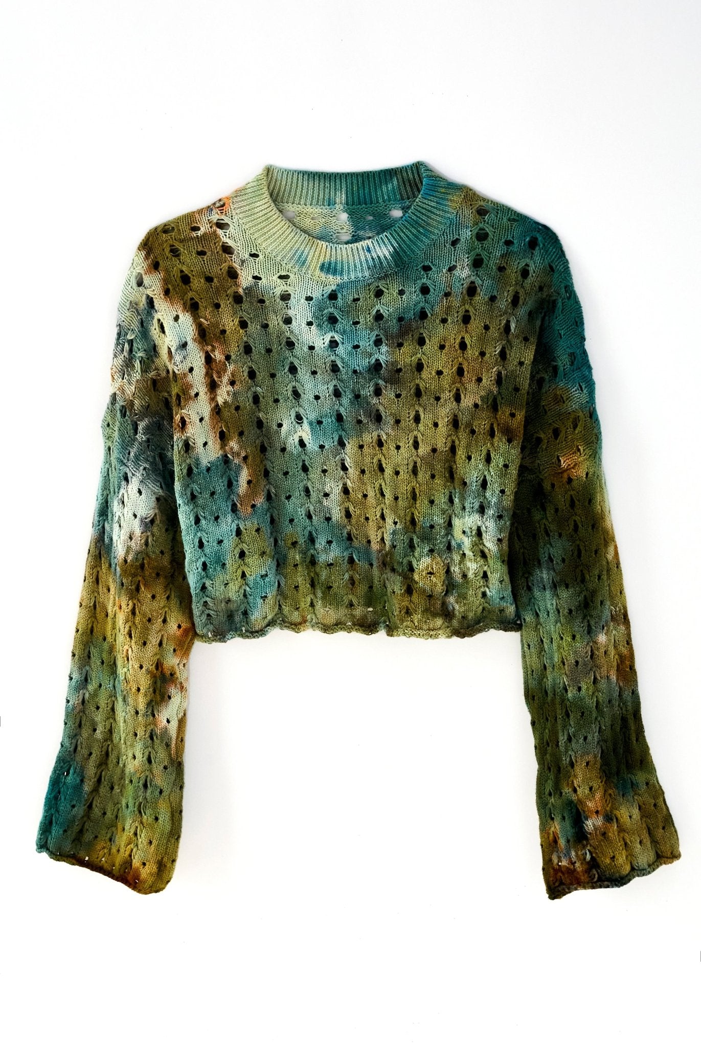 Cropped Sweater in Canyon - riverside tool & dye