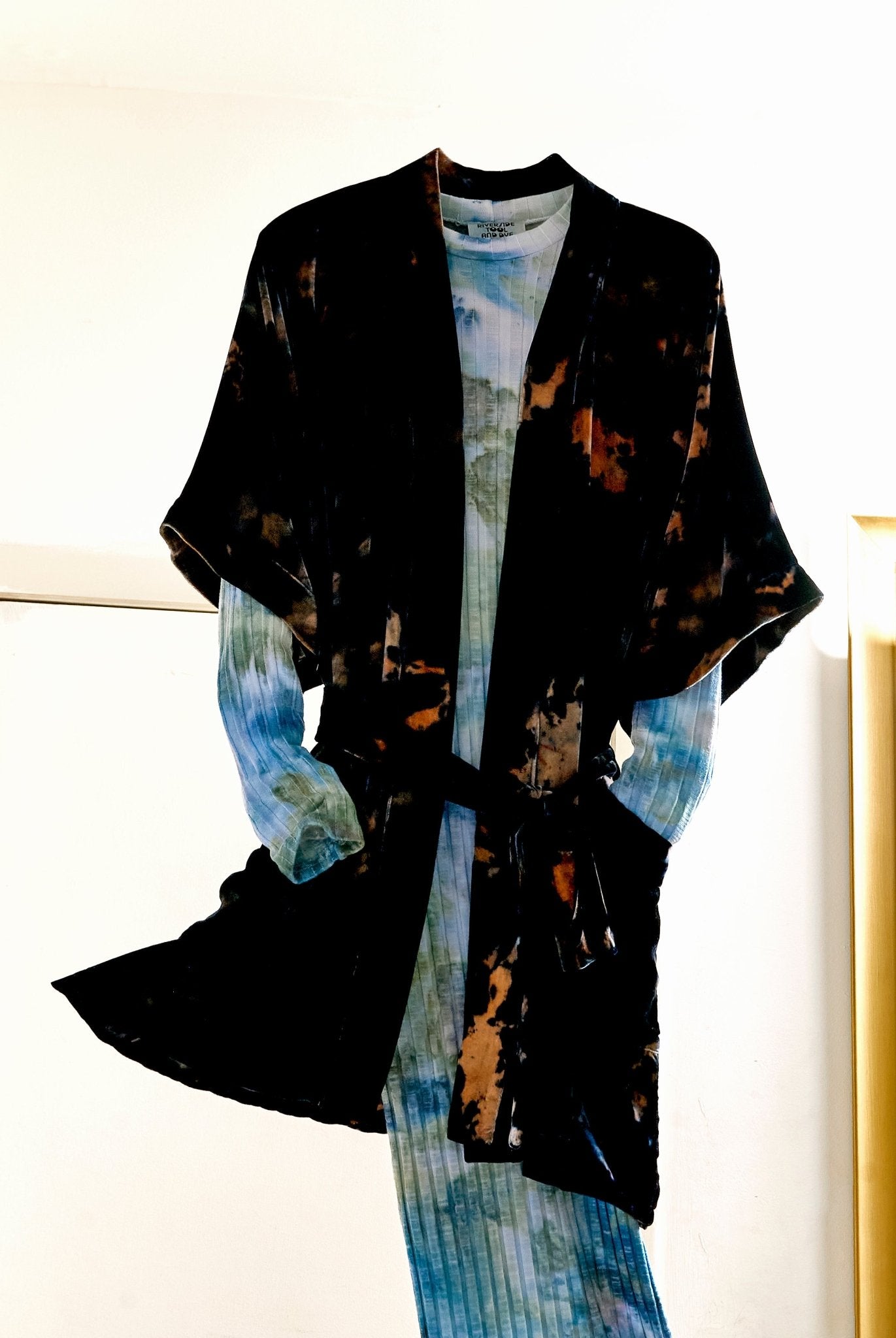 Half Moon Kimono in Velvet - riverside tool & dye