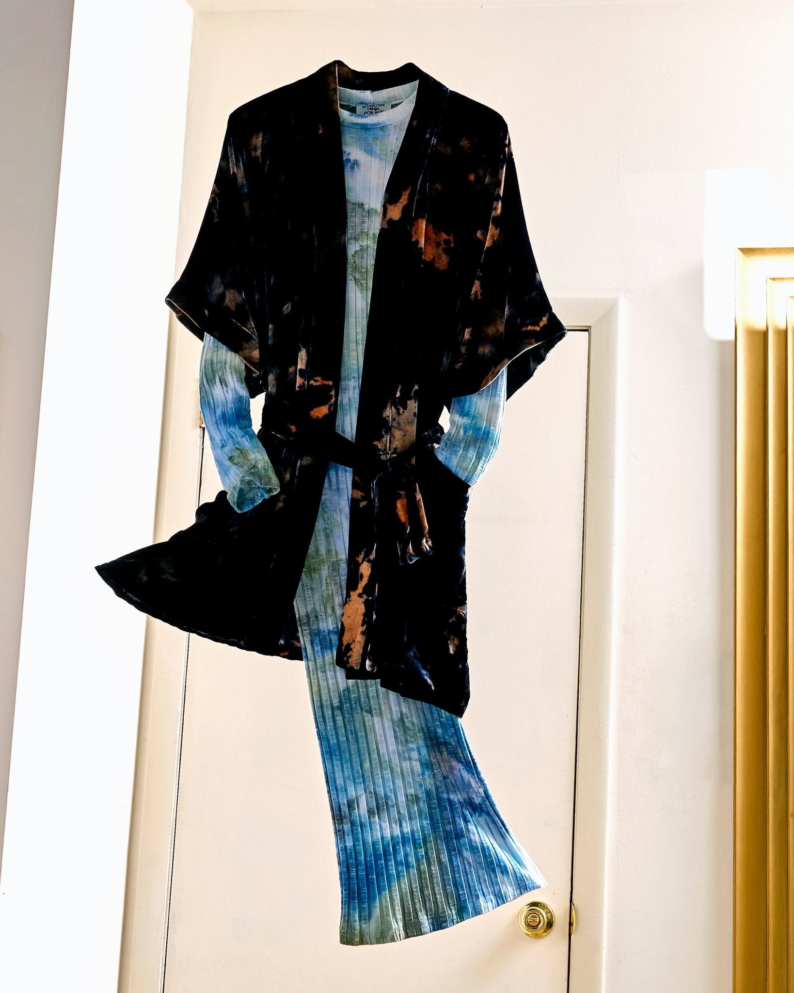 Half Moon Kimono in Velvet - riverside tool & dye