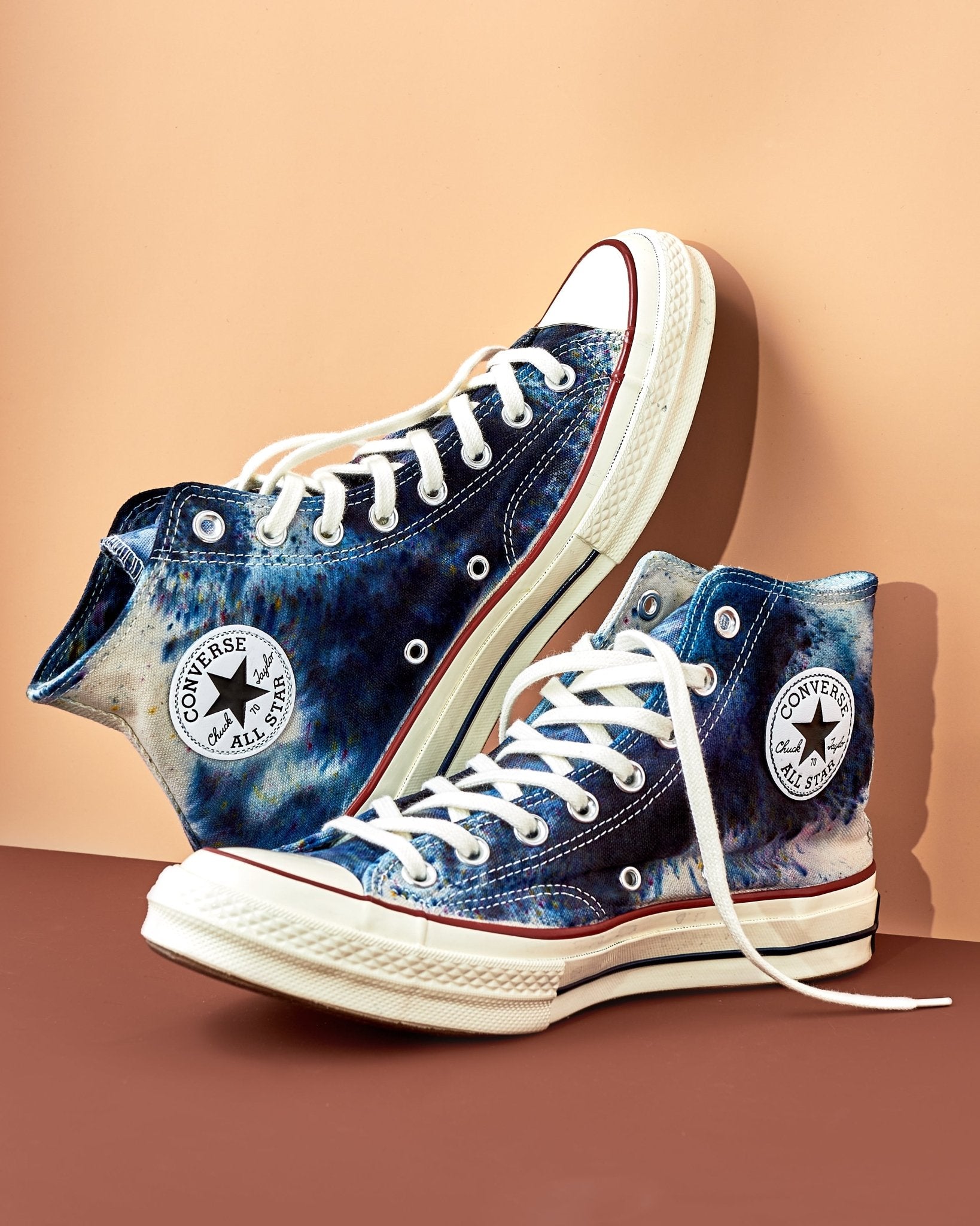 High Top Converse Tie Dye Converse Chuck Taylor All Star Hi Tie Dye  Sneakers ASOS
