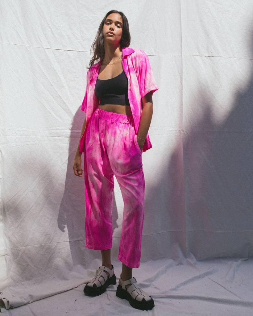 Louie Silk Pants - riverside tool & dye