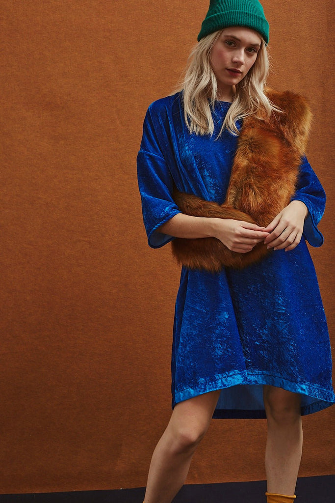 Mia Top in Velvet - riverside tool & dye