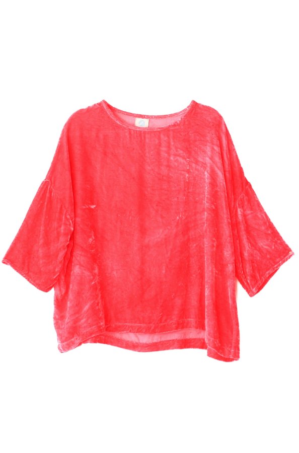 Mia Top in Velvet - riverside tool & dye