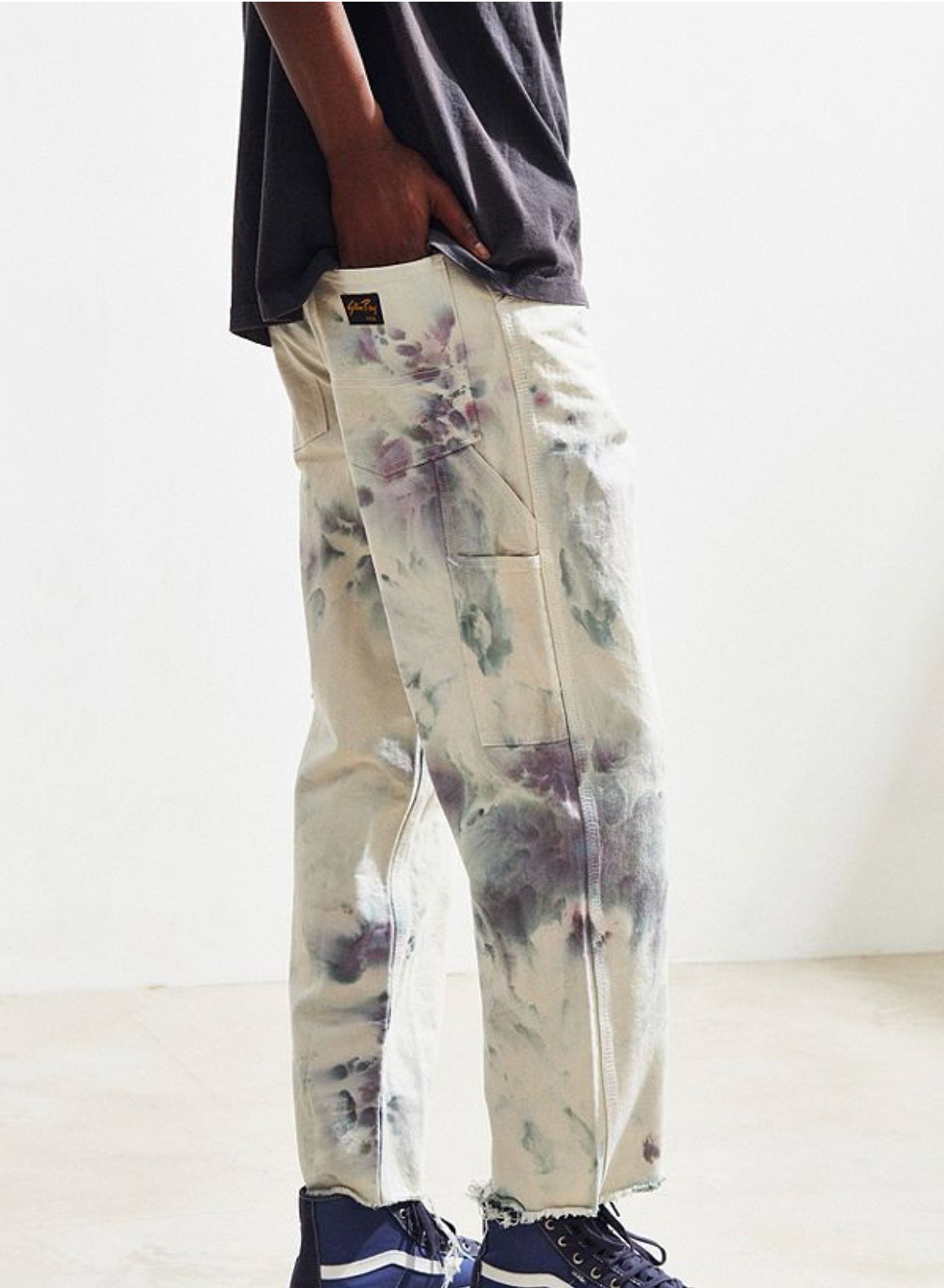 パンツ WIND AND SEA Uneven Dye Painter Pant M Bottoms – riverside tool & dye