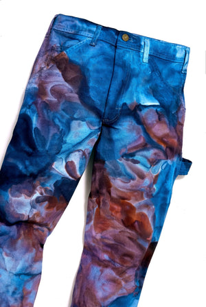 Painter's Pants in Marou - riverside tool & dye