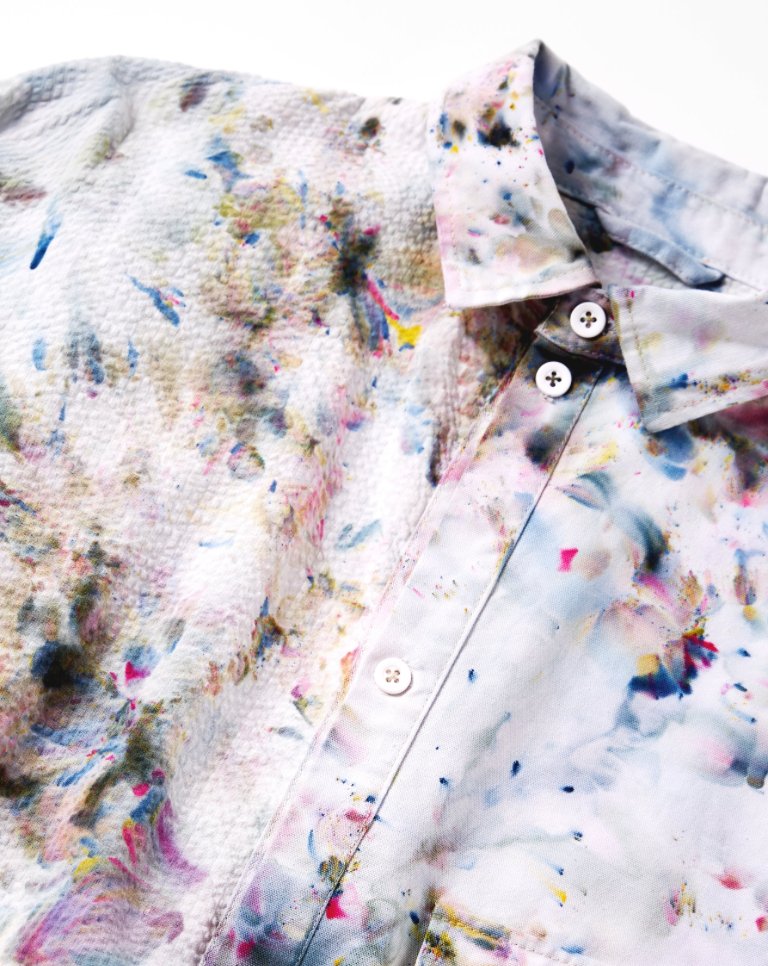 Paneled Utility Shirt - riverside tool & dye