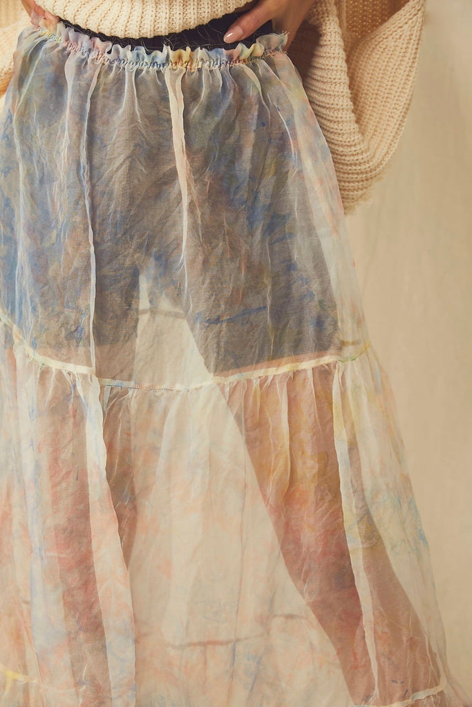 Sheer Silk Organza Skirt - riverside tool & dye