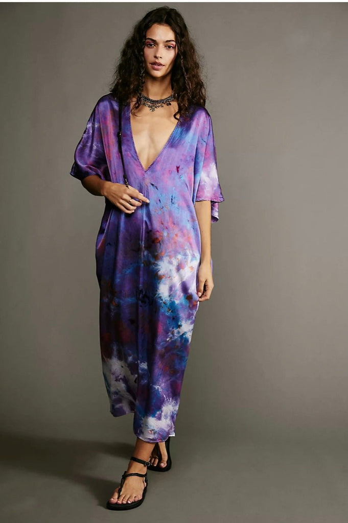 Silk Kaftan - riverside tool & dye