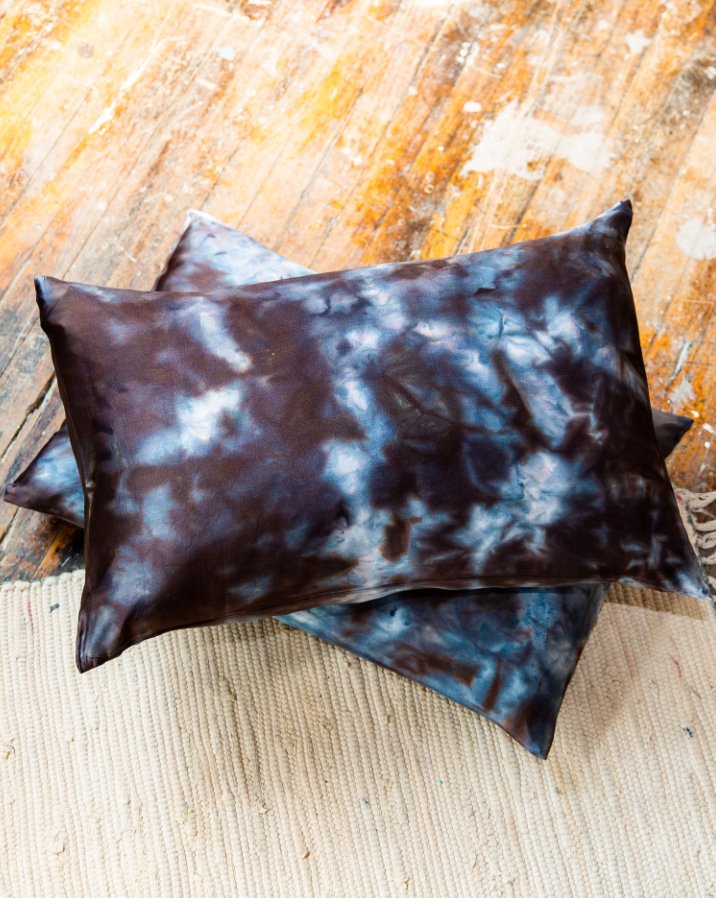 Silk Pillowcase - riverside tool & dye
