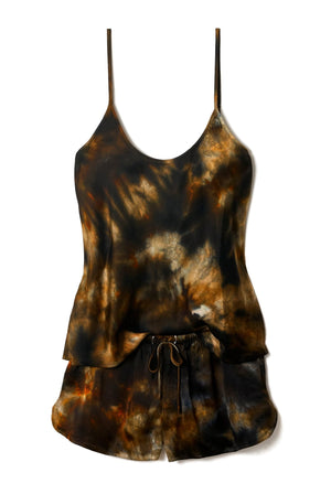 Silk Short Set in Obsidian - riverside tool & dye