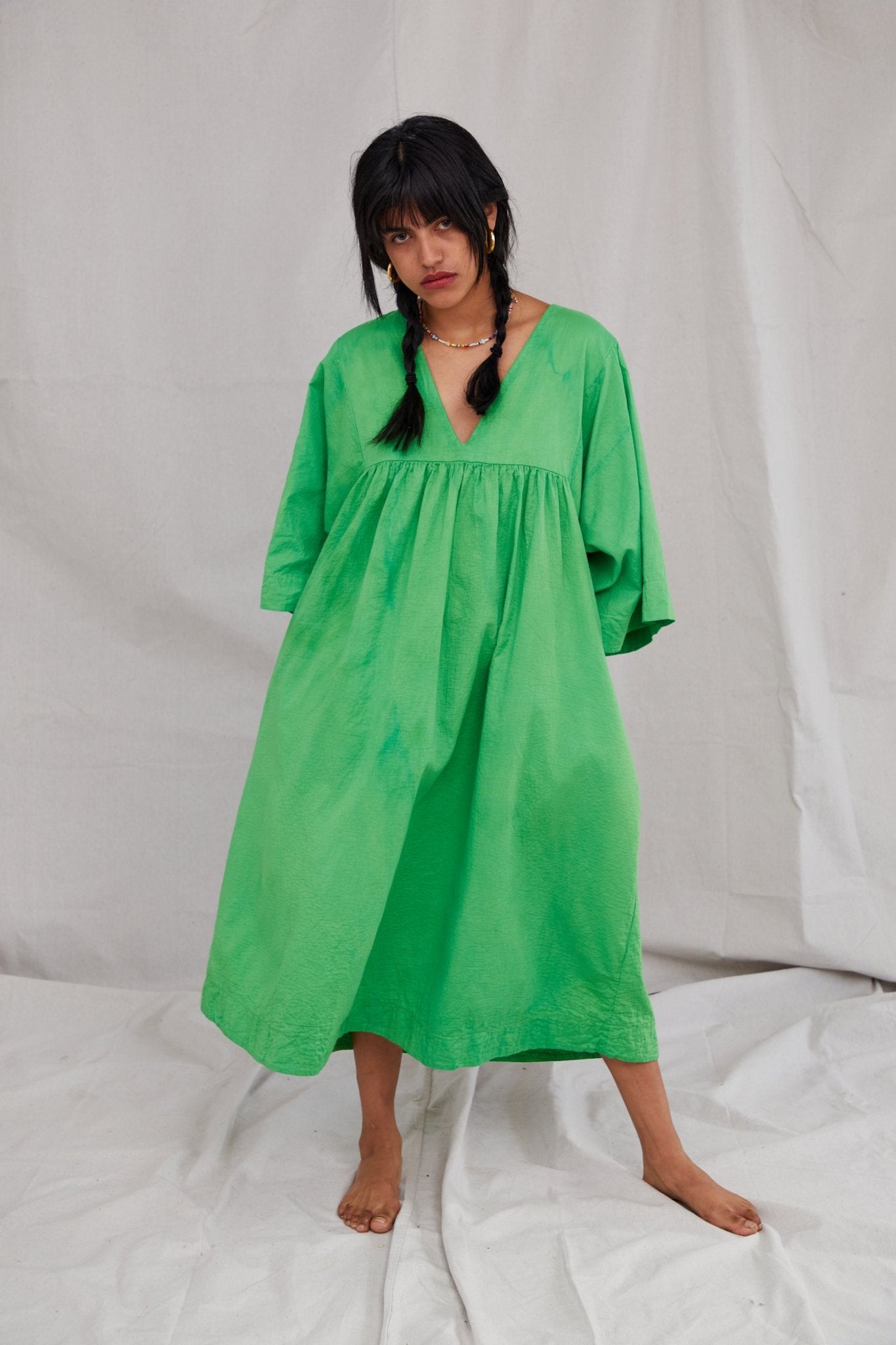 Smock Dress riverside tool & dye Smock Dress riverside tool & dye