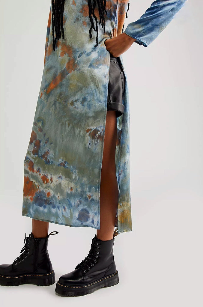 Sway Silk Maxi Top - riverside tool & dye