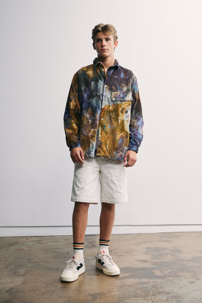 Utility Shirt in Corduroy - riverside tool & dye