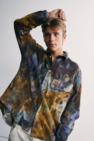 Utility Shirt in Corduroy - riverside tool & dye