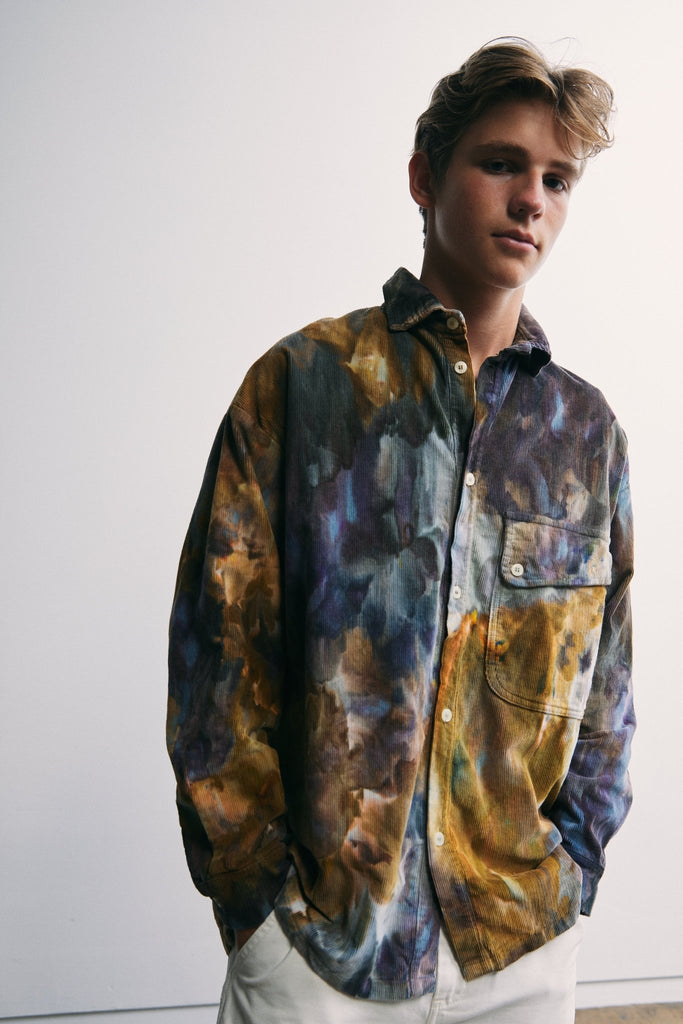 Utility Shirt in Corduroy - riverside tool & dye